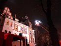 Feuer 3 Dachstuhlbrand Koeln Muelheim Gluecksburgstr P208